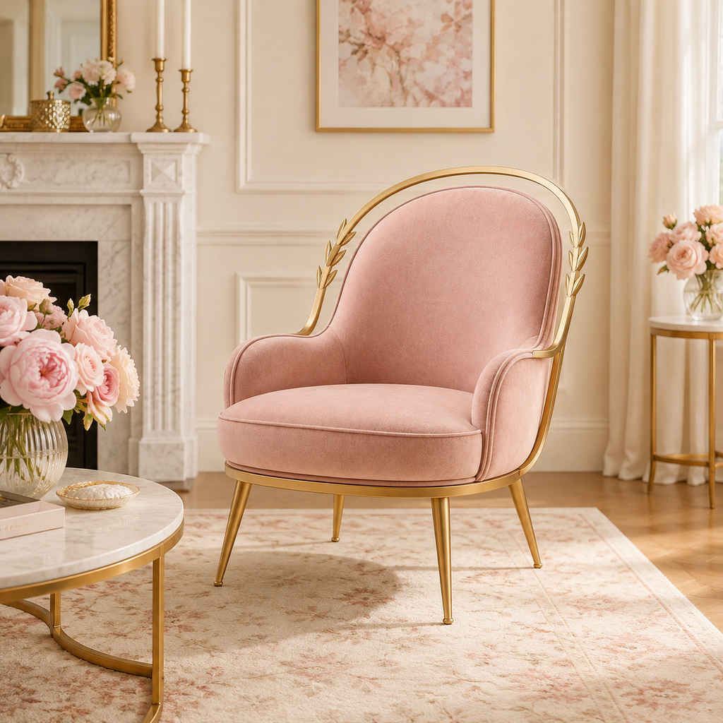 LdxcaHcv™ Laurel Frame Accent Chair