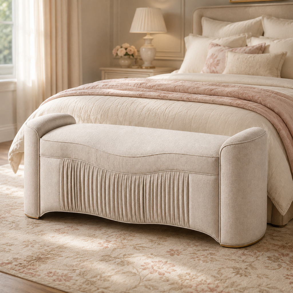 LdxcaHcv™ Halo Pleat Bench