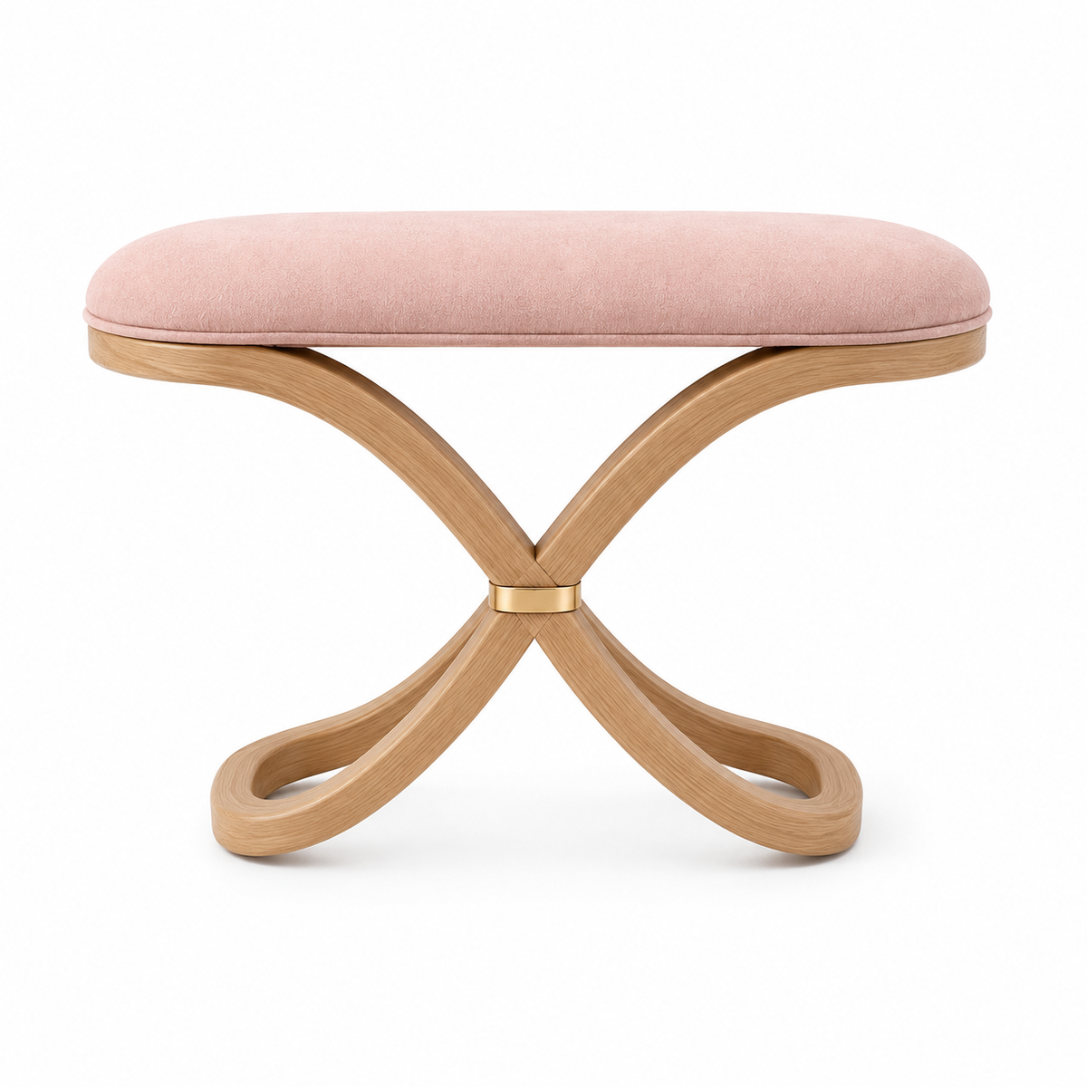 LdxcaHcv™ Lattice Bow Vanity Stool