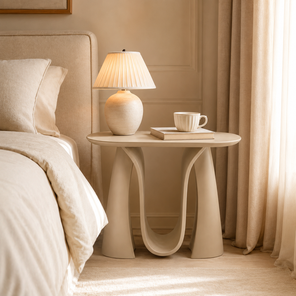 LdxcaHcv™ Ribbon Arch Accent Table