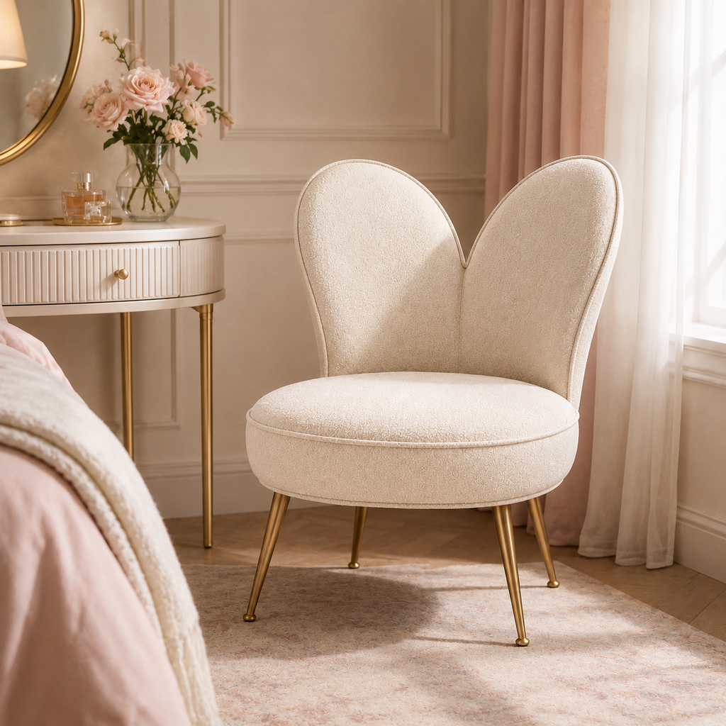 LdxcaHcv™ Petal Crest Accent Chair